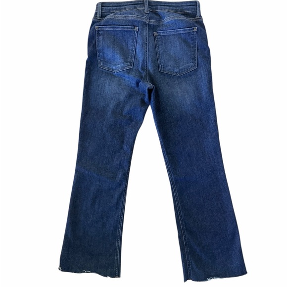 Kut from the Kloth Kelsey Fab Ab Ankle Flate Dark Blue Jeans NEW with tags - Picture 7 of 9